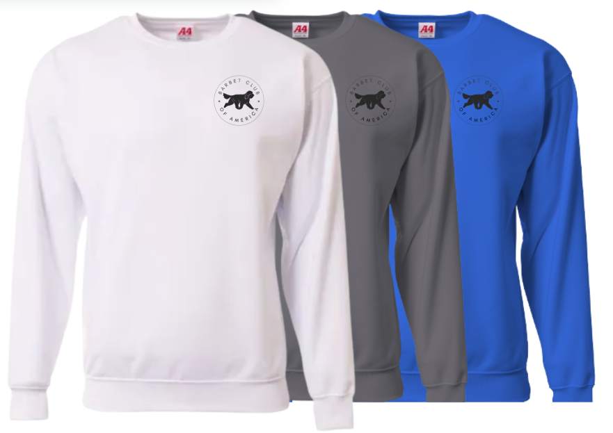 Embordered Polyester Fleece Sweatshirt