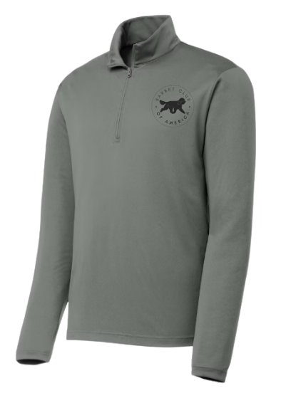 Embroidered Polyester 1/4 Zip