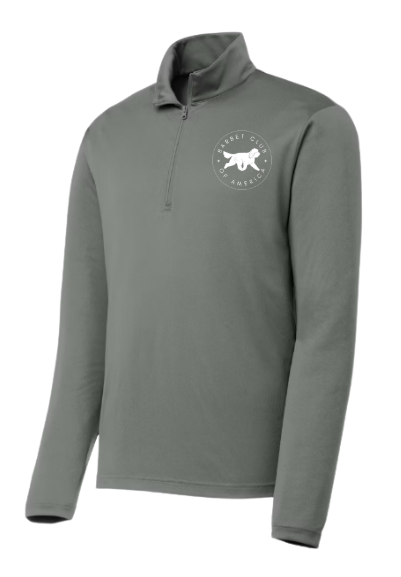 Embroidered Polyester 1/4 Zip