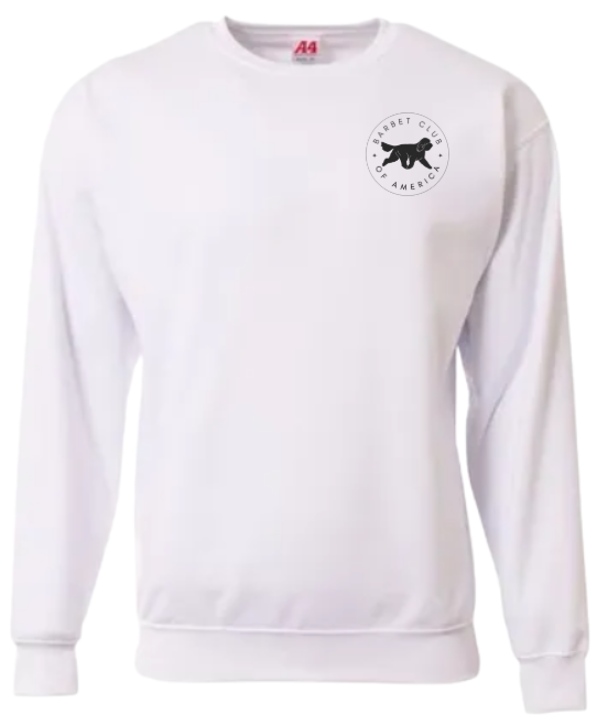 Embordered Polyester Fleece Sweatshirt