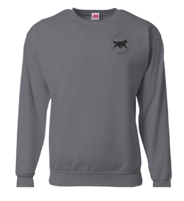 Embordered Polyester Fleece Sweatshirt