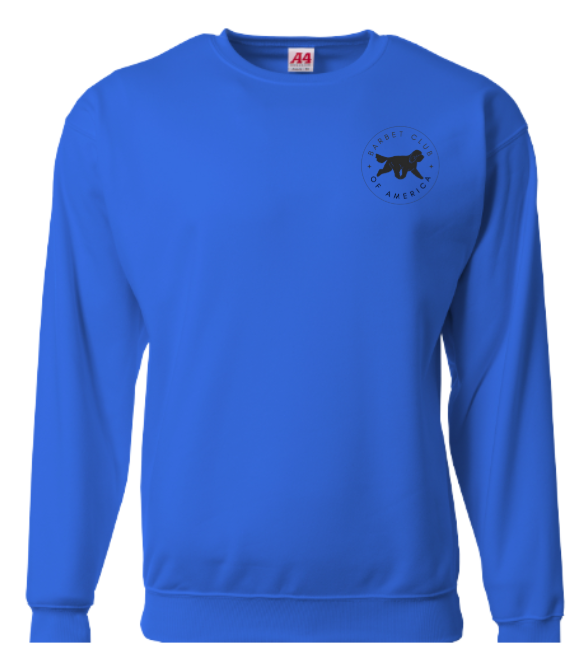 Embordered Polyester Fleece Sweatshirt