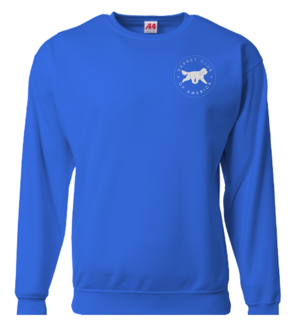 Embordered Polyester Fleece Sweatshirt