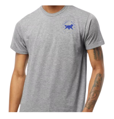 Embroidered Polyester Crew Neck T-Shirt