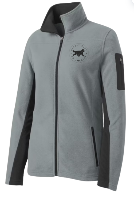 Women's Embroidered Fleece Full-Zip Jacket