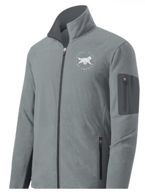 Men's Embroidered Fleece Full-Zip Jacket
