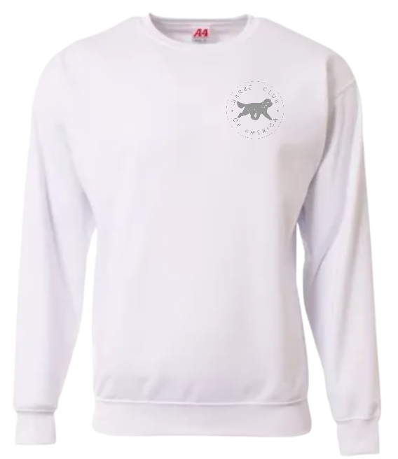 Embordered Polyester Fleece Sweatshirt